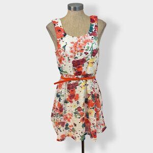 Trixxi Floral Sleeveless Summer Dress‎ L